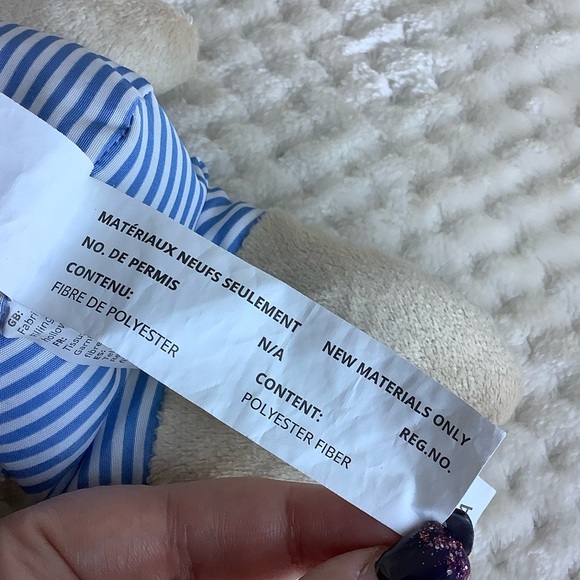 IKEA Fabler Bjorn Bear Striped Outfit Red Heart - Picture 8 of 11